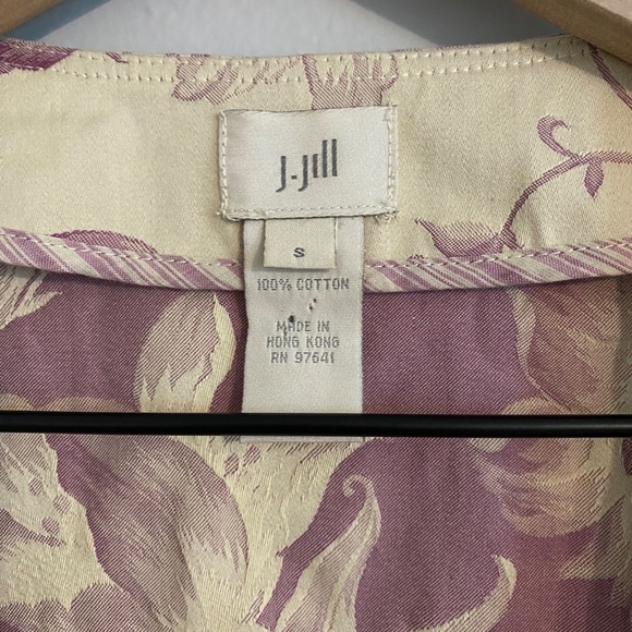 J. Jill Floral Button Down Jacket - Picture 4 of 6